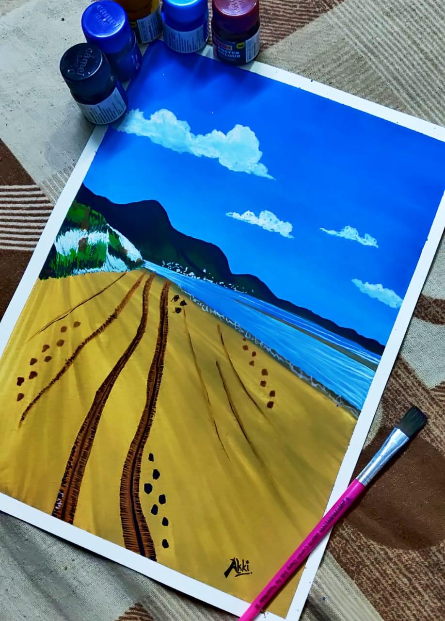 gouache class using poster colours - image 1 - student project