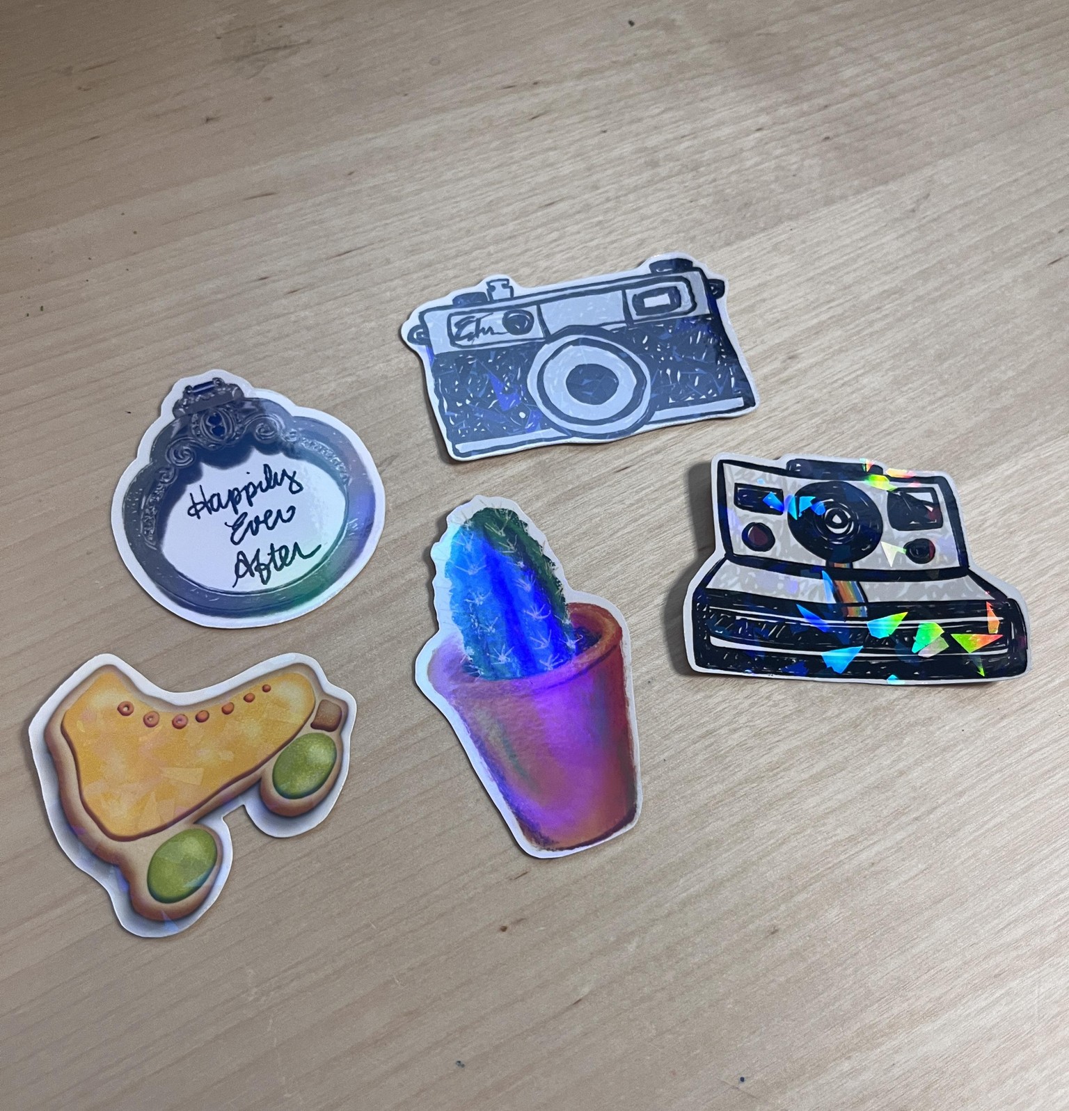 Five Stickers - image 2 - student project