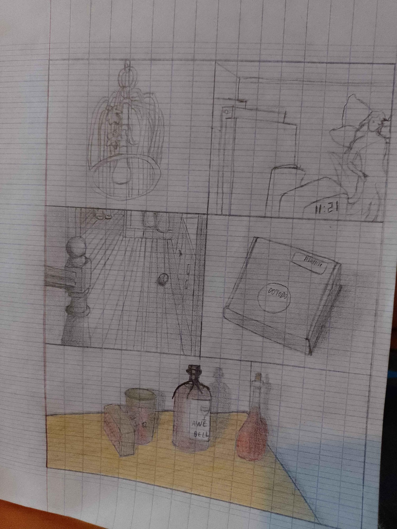 5 days drawings - image 1 - student project