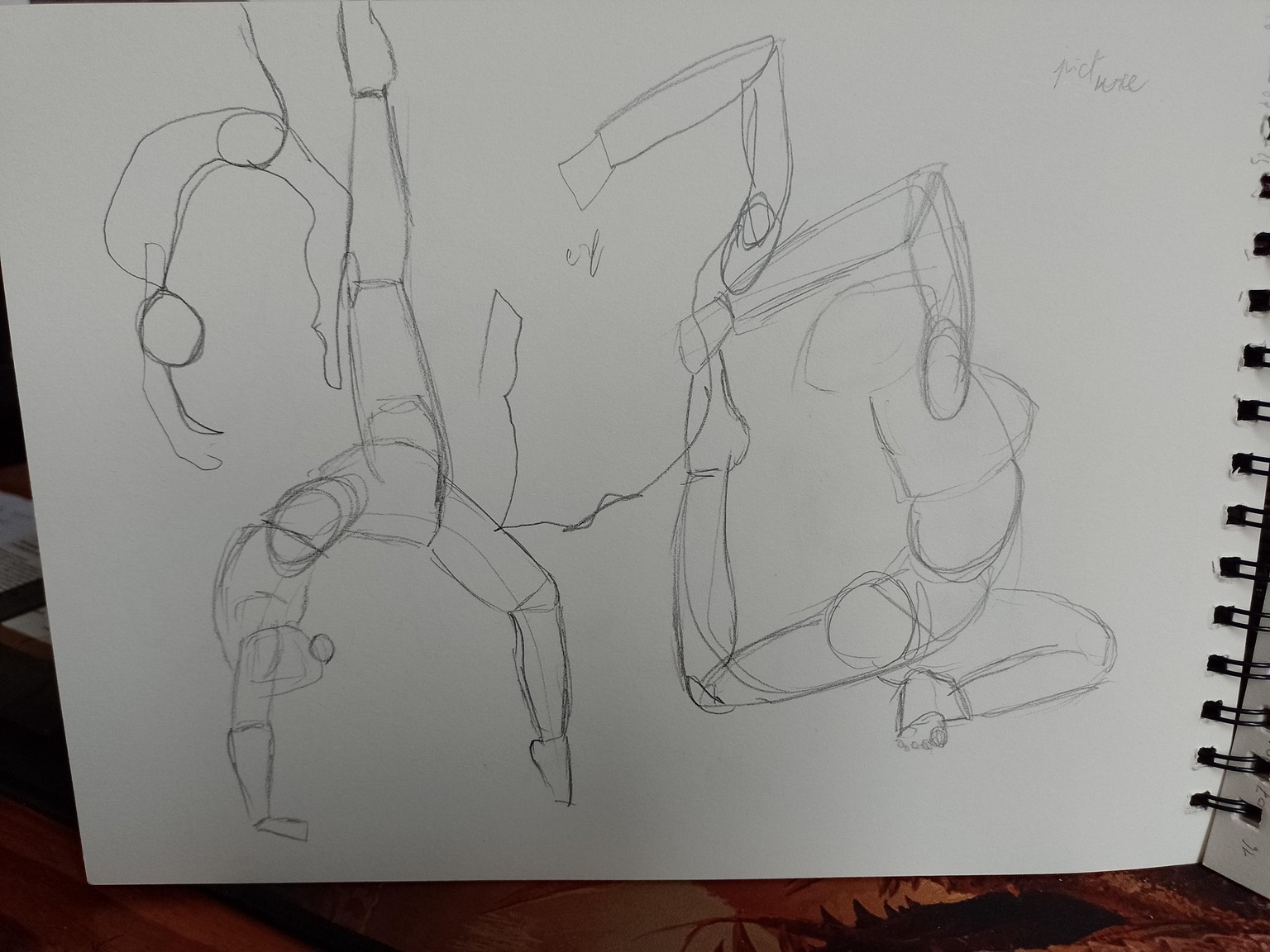 gesture drawing - image 2 - student project