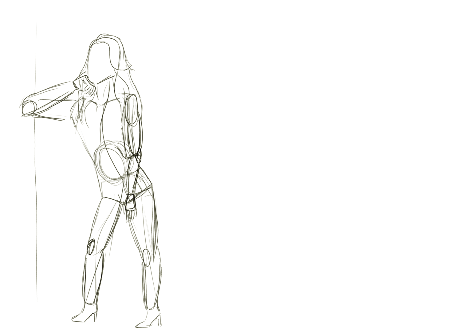 gesture drawing - image 7 - student project