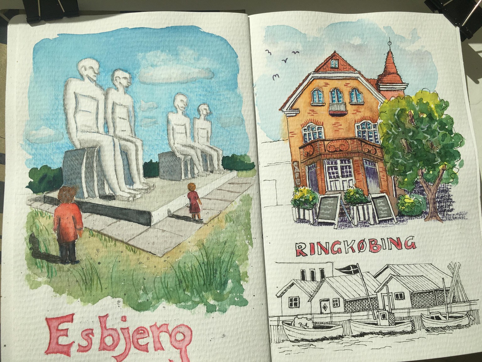 Keeping a Travel Sketchbook - image 5 - student project
