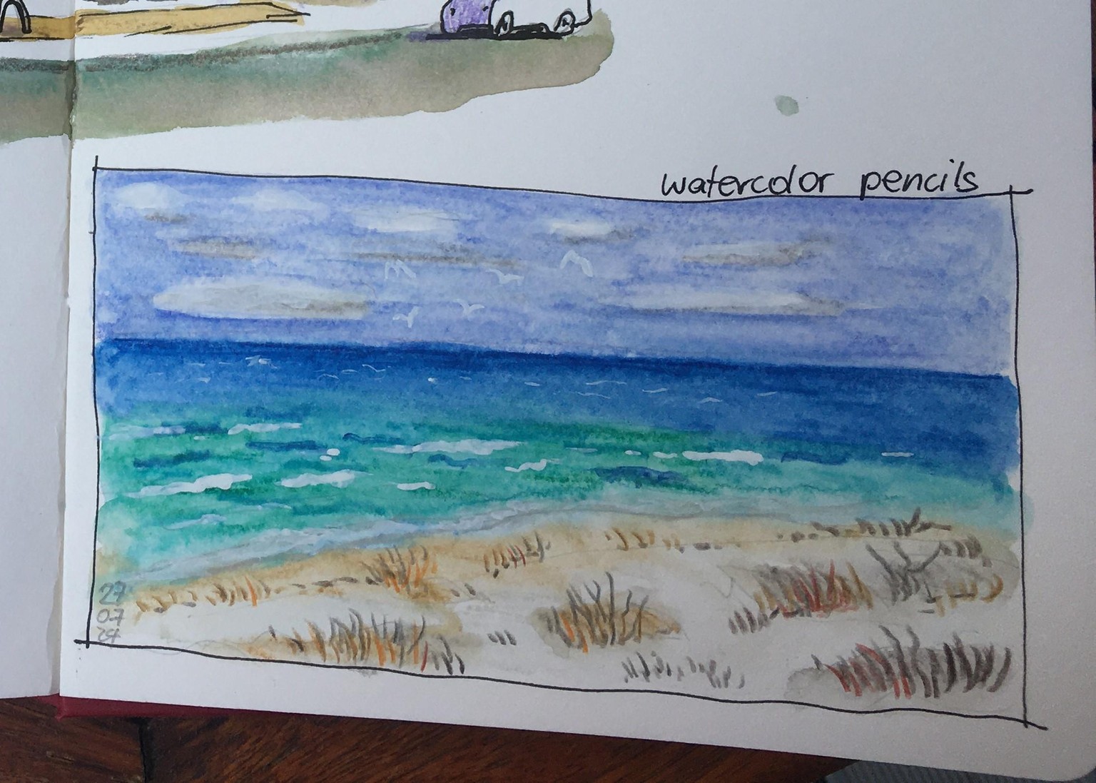 Watercolor Pencils - image 2 - student project