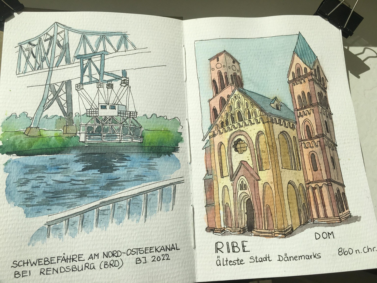 Keeping a Travel Sketchbook - image 2 - student project