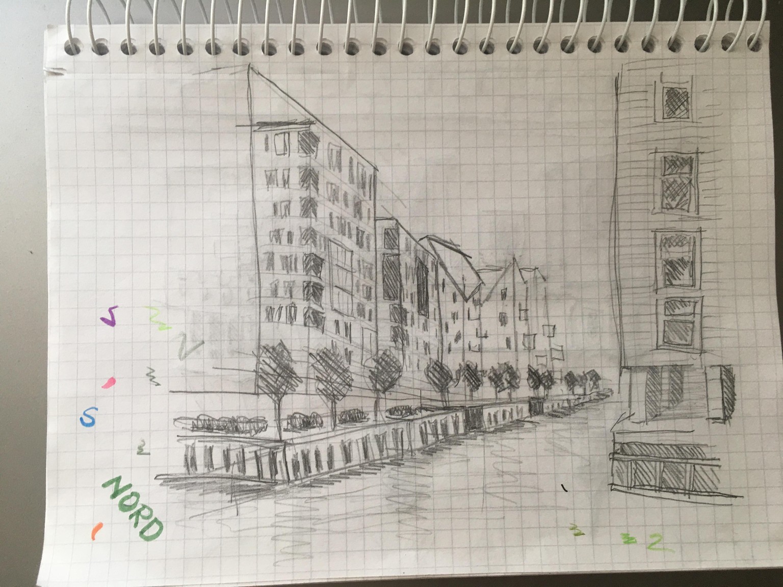 Keeping a Travel Sketchbook - image 10 - student project