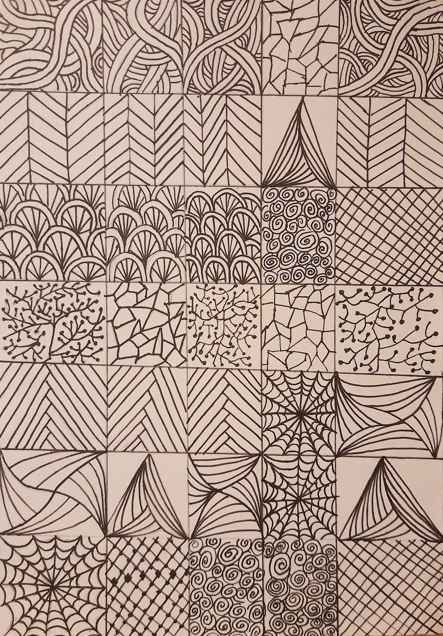Basic Pattern Art - image 2 - student project