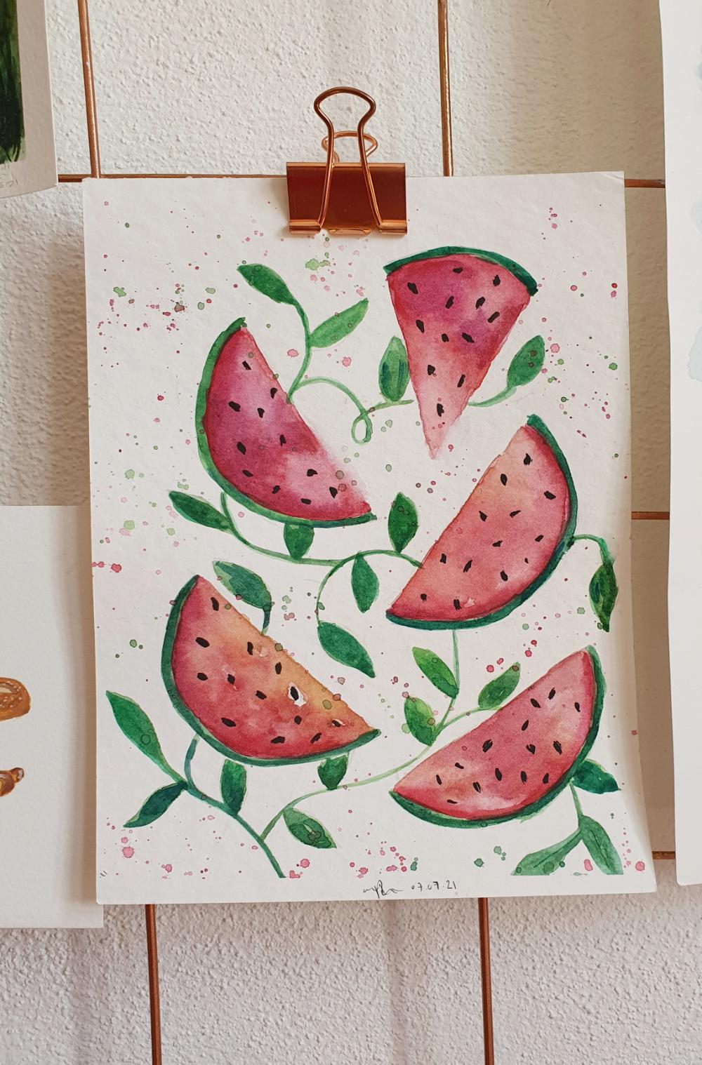 Wet watermelons - image 1 - student project