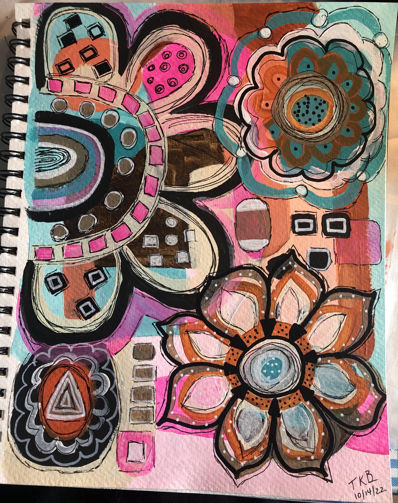 Intuitive Big Flowers - image 1 - student project