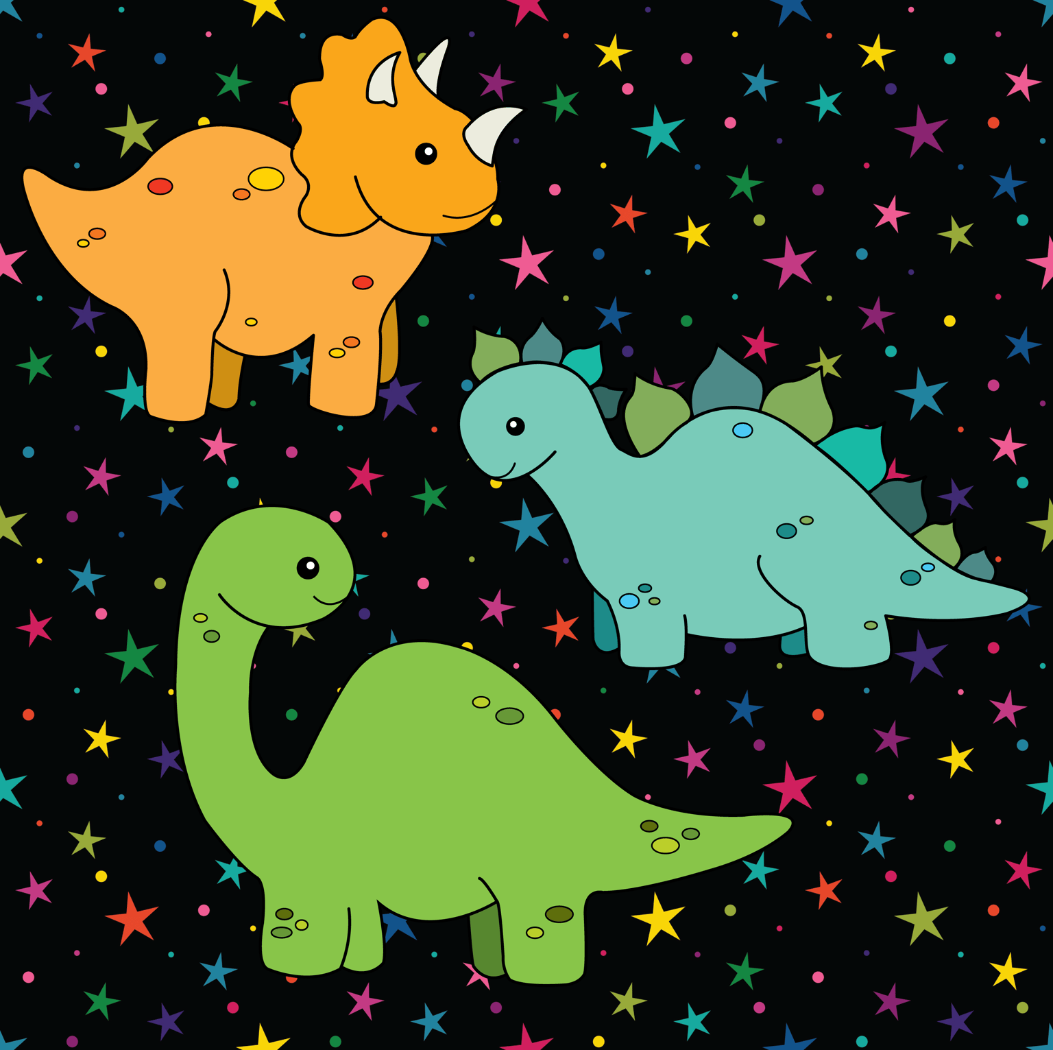 Cute Dinos - image 1 - student project