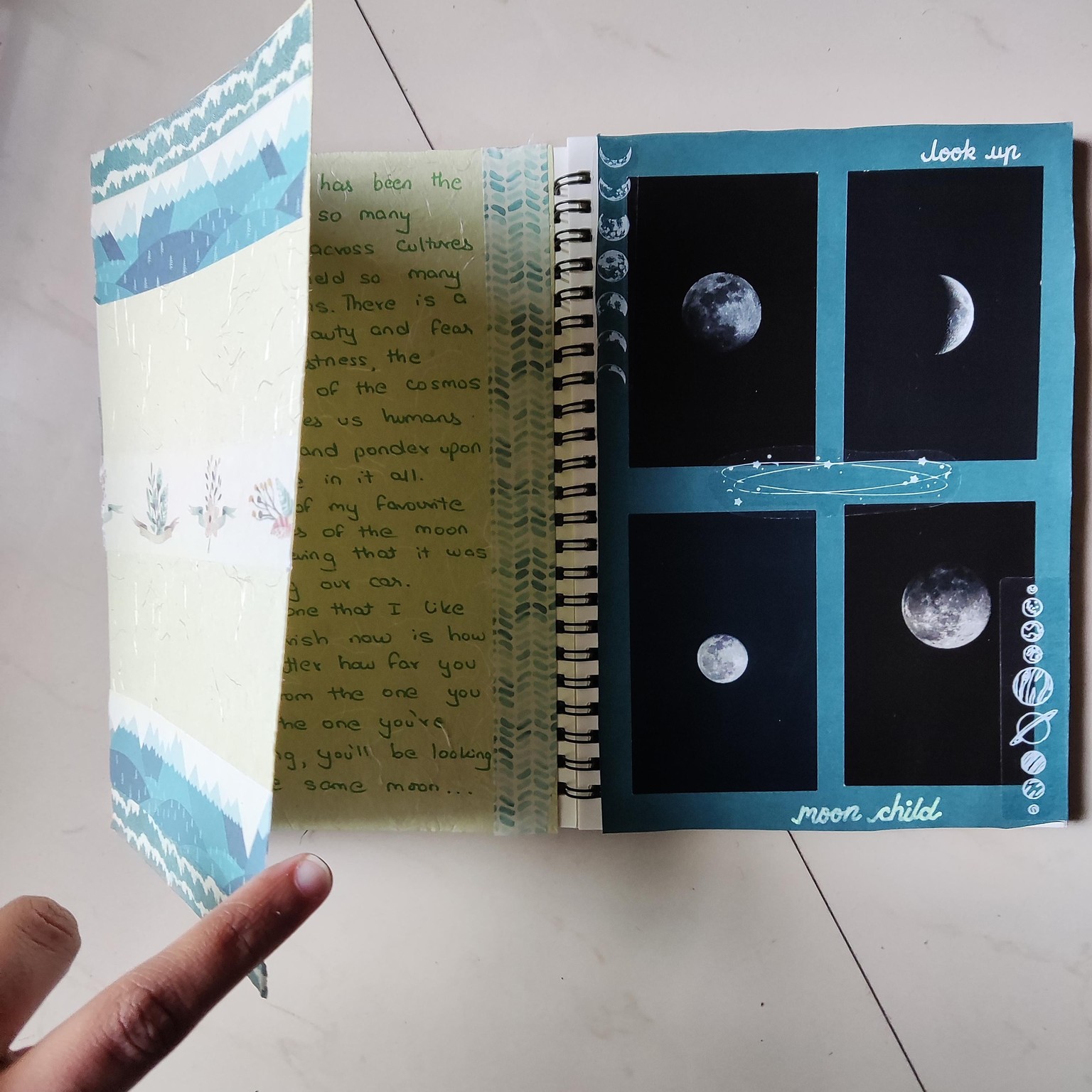 Art journalling layouts - image 7 - student project