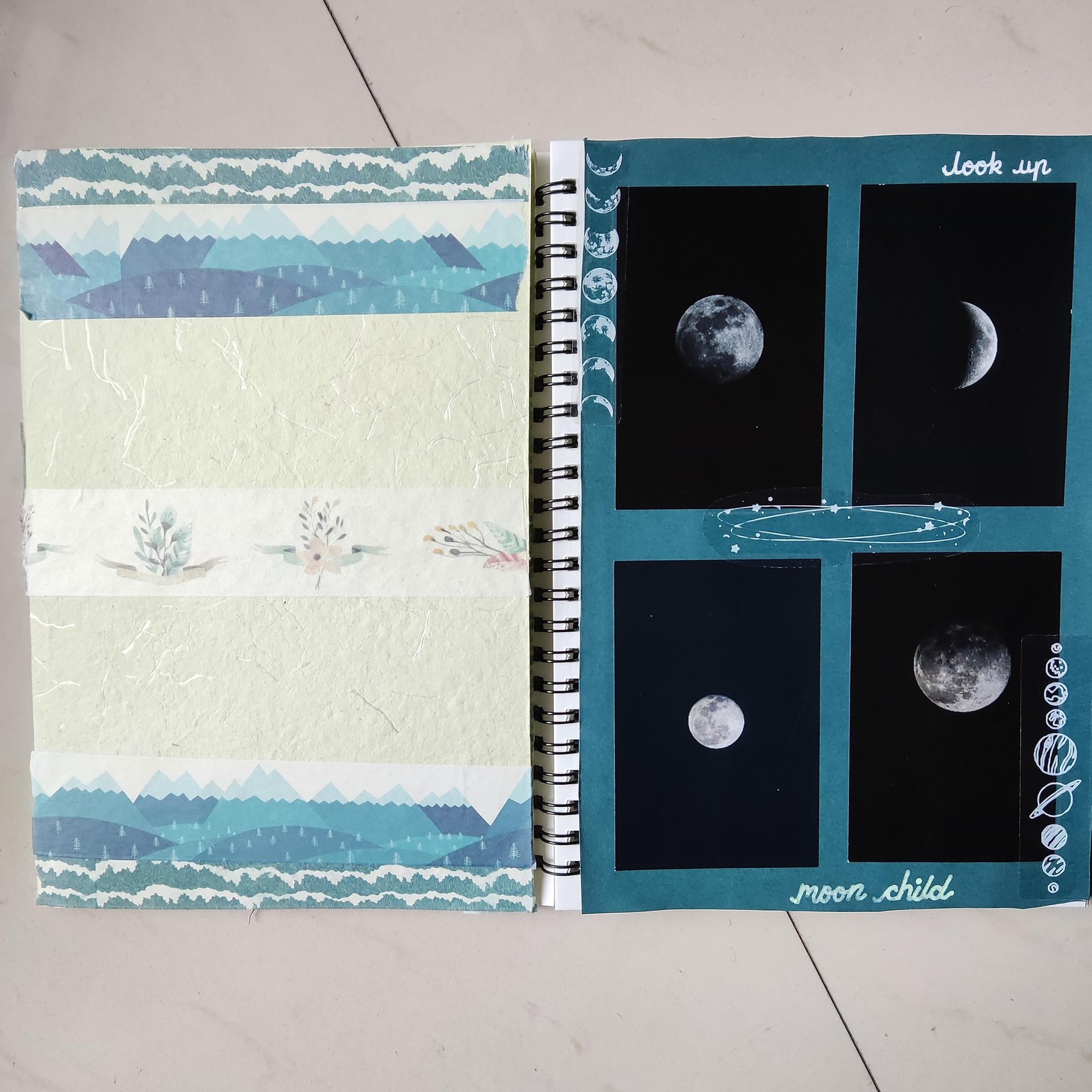 Art journalling layouts - image 8 - student project
