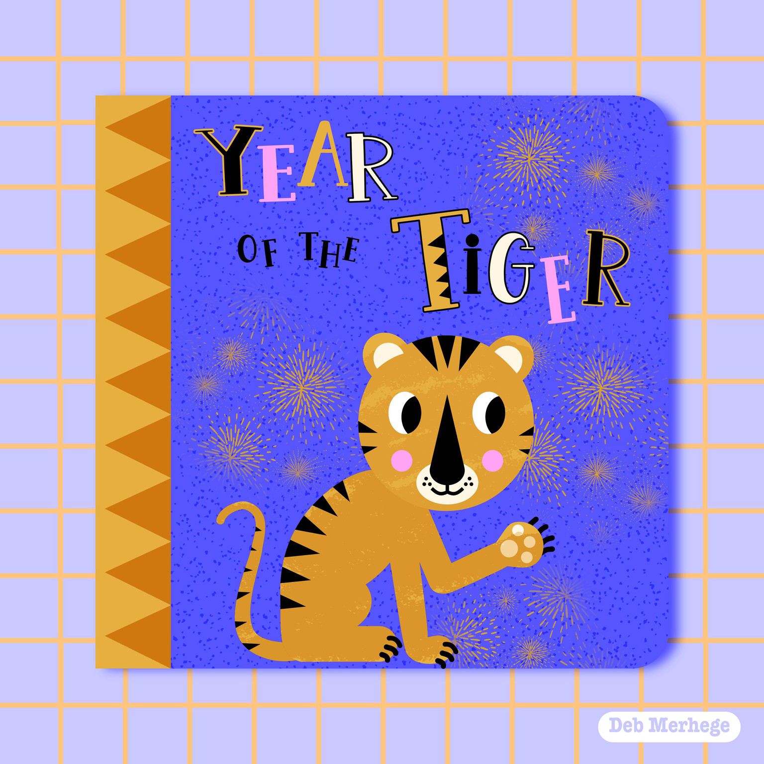 Year of the Tiger Book Cover - image 1 - student project