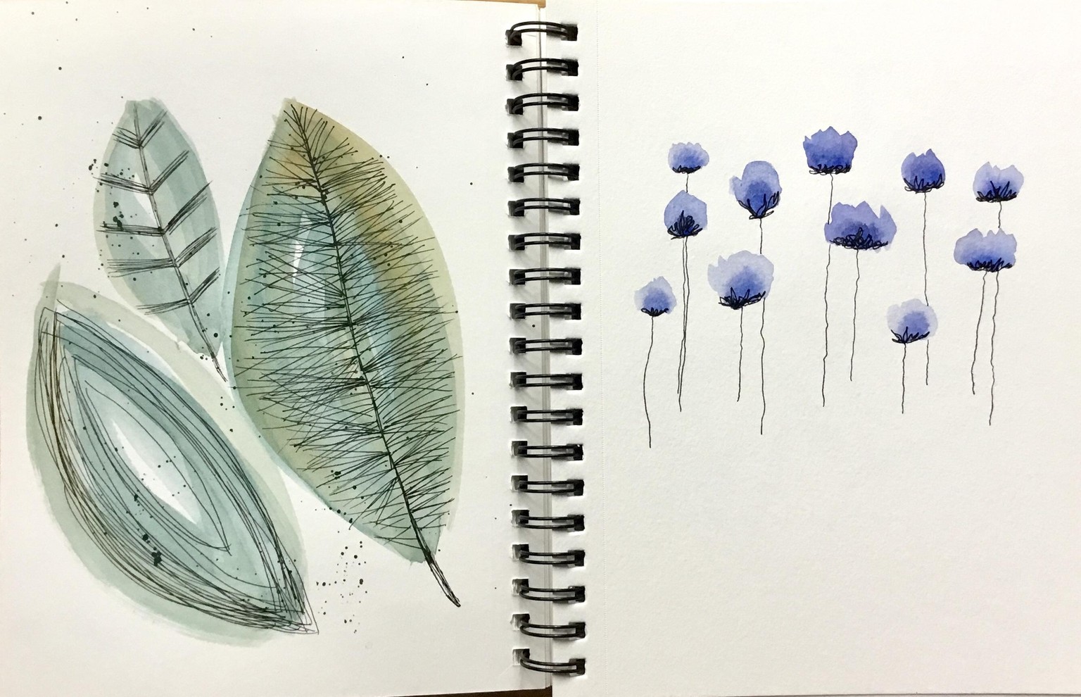 Watercolor Botanicals - image 1 - student project