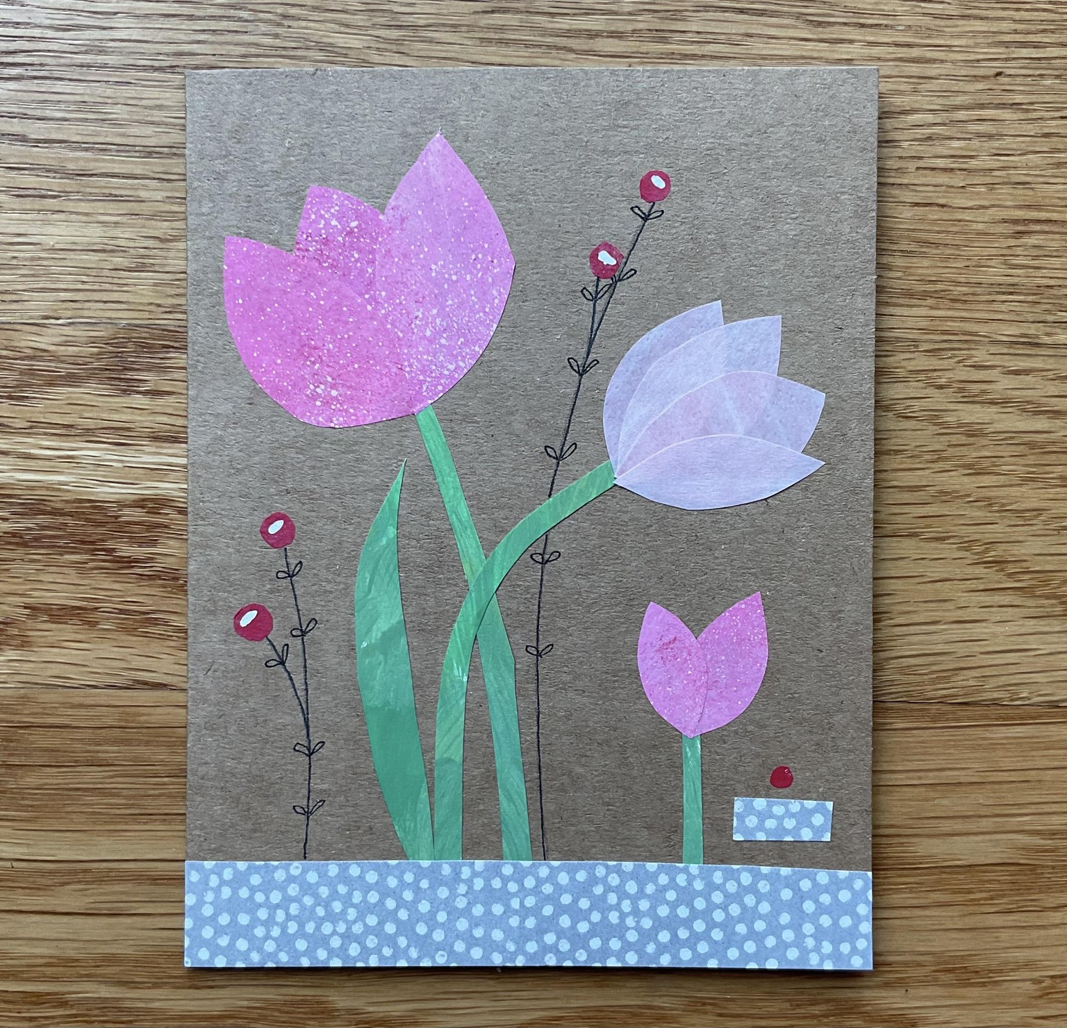 Flower Collage Cards - image 1 - student project