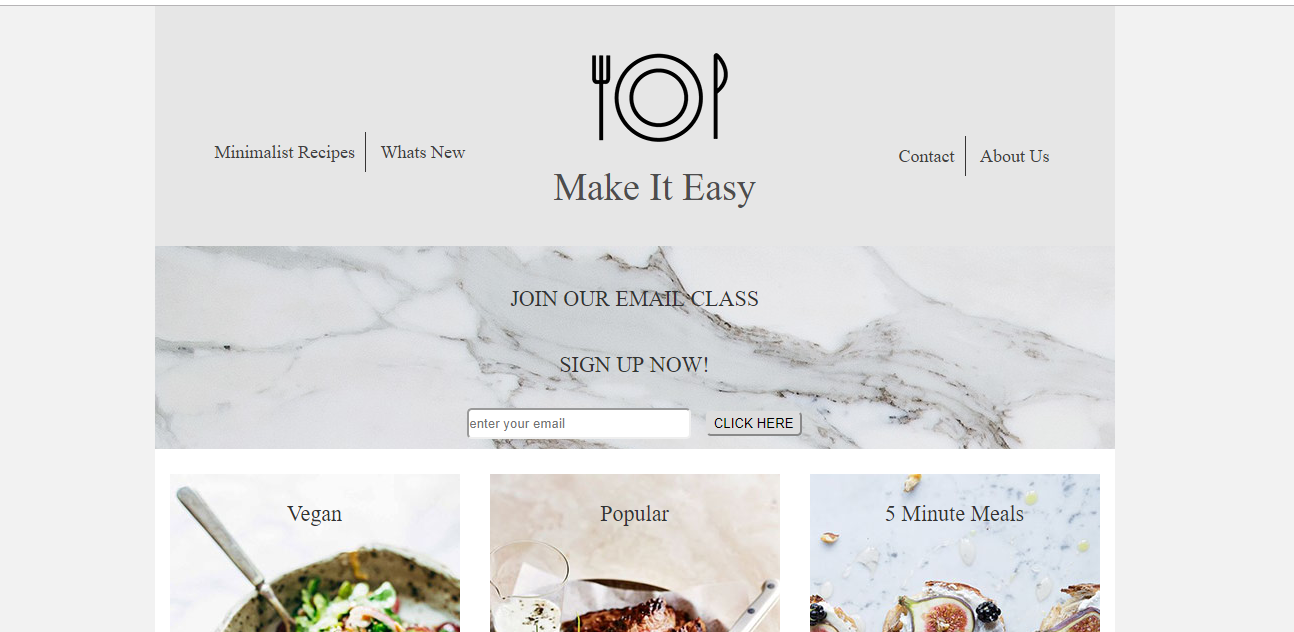 My First Website - image 1 - student project