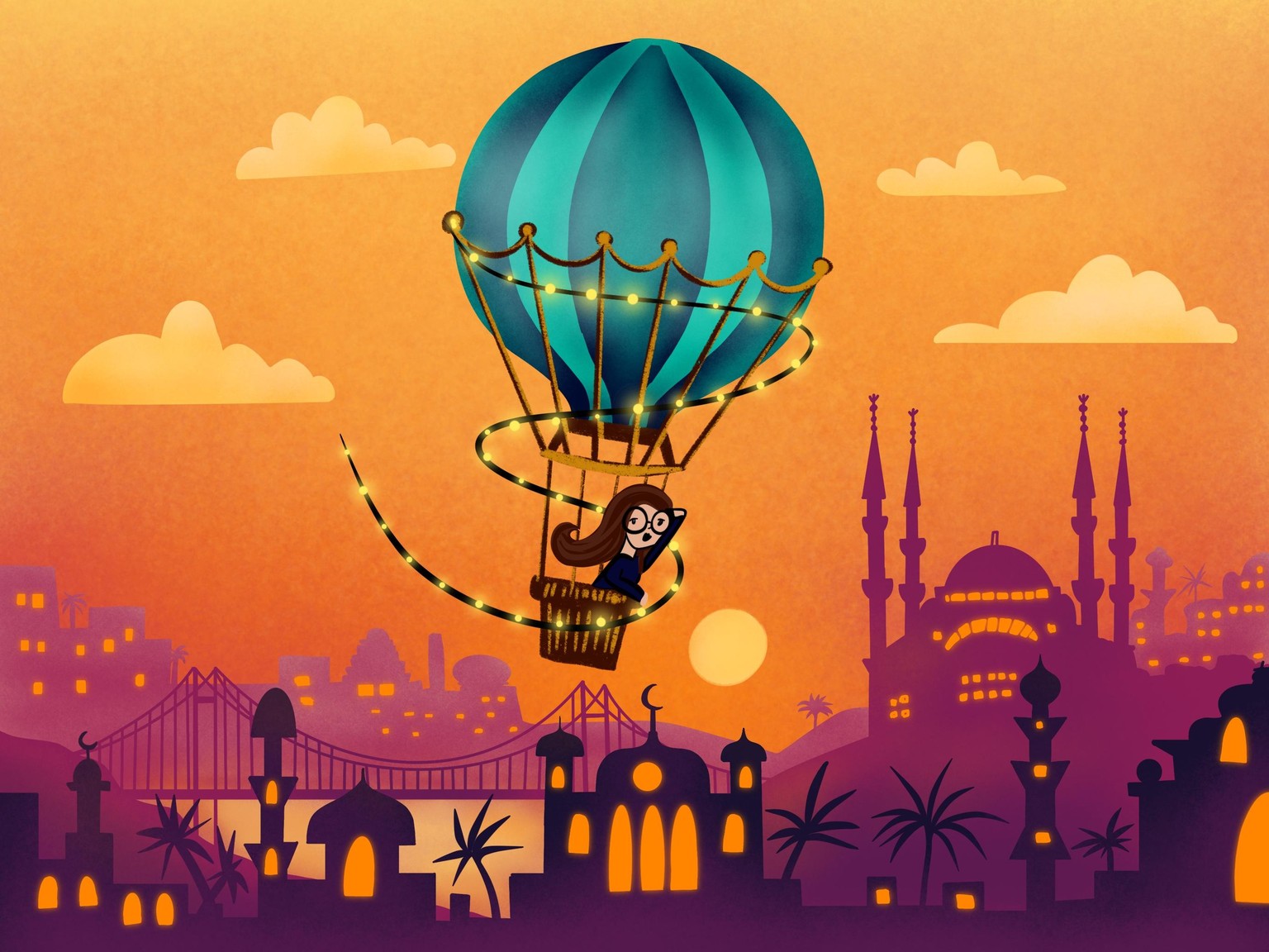 Hot Air Balloon - image 2 - student project