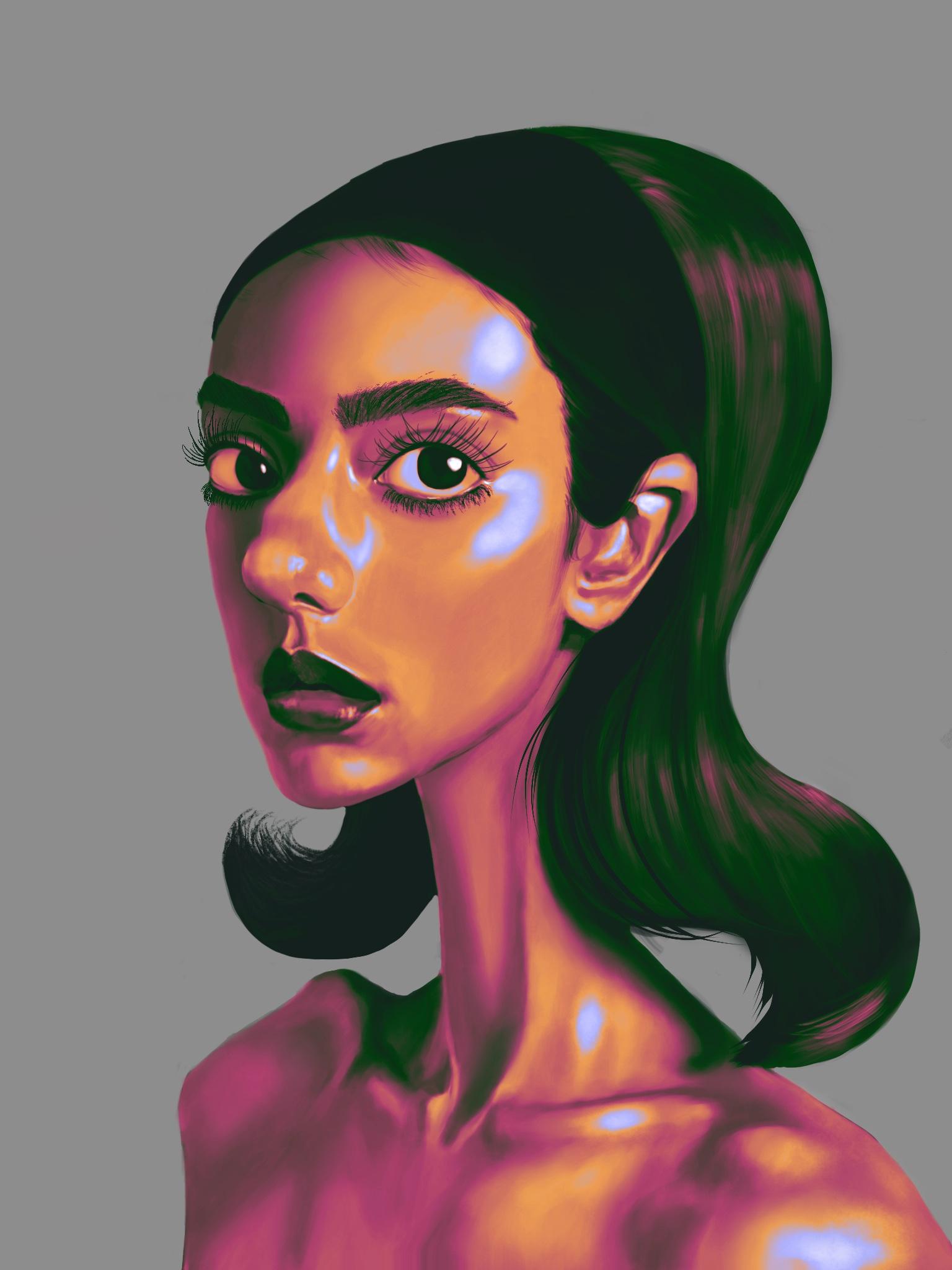 Stylized Portrait - image 3 - student project