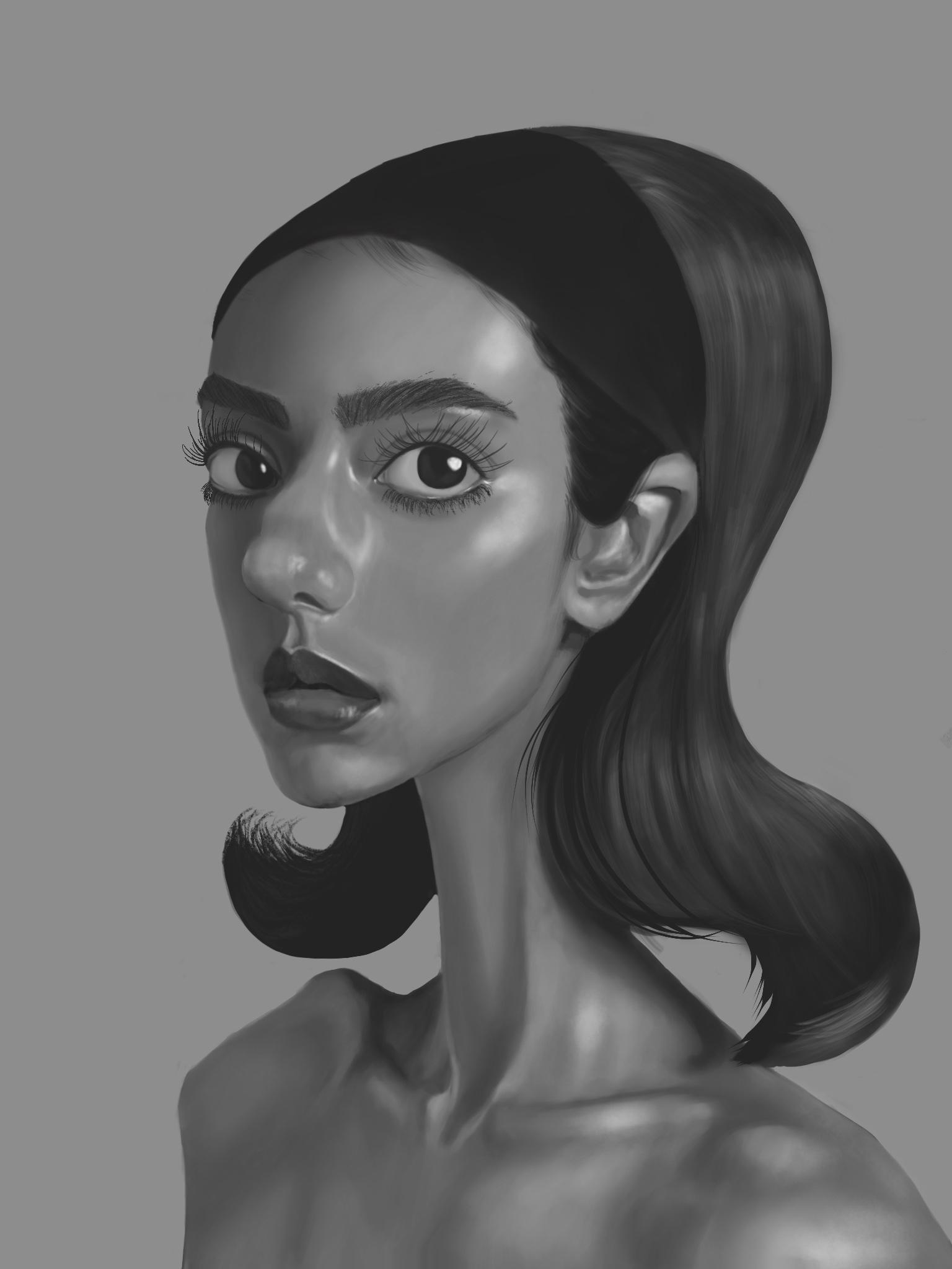 Stylized Portrait - image 2 - student project