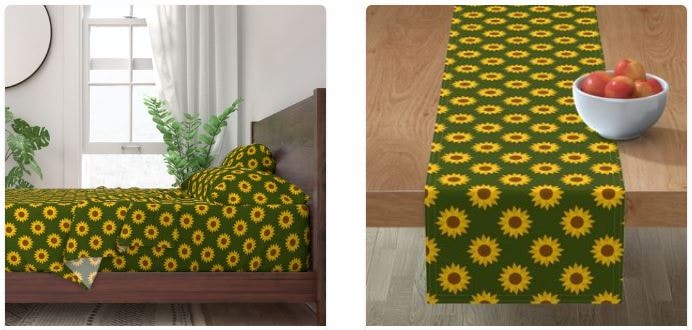 Sunflower Pattern - image 1 - student project