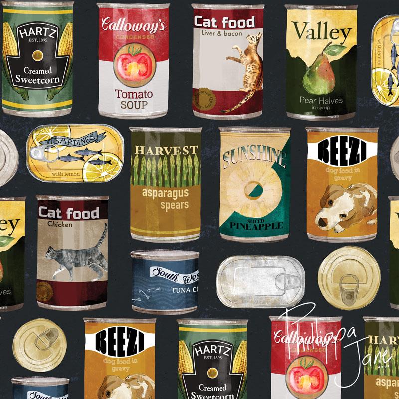 Vintage Cans - Typography Project - image 5 - student project
