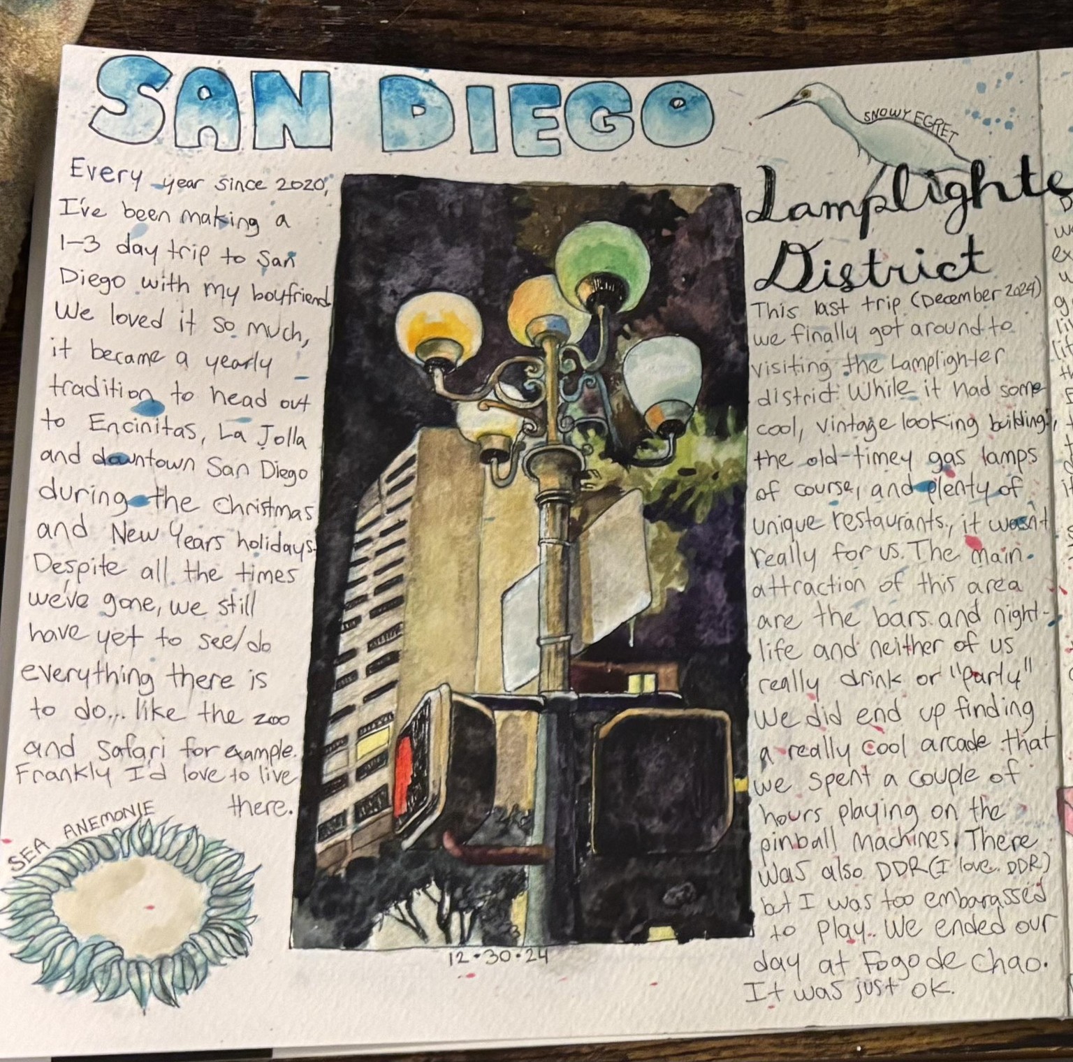 San Diego Journal spread - image 1 - student project