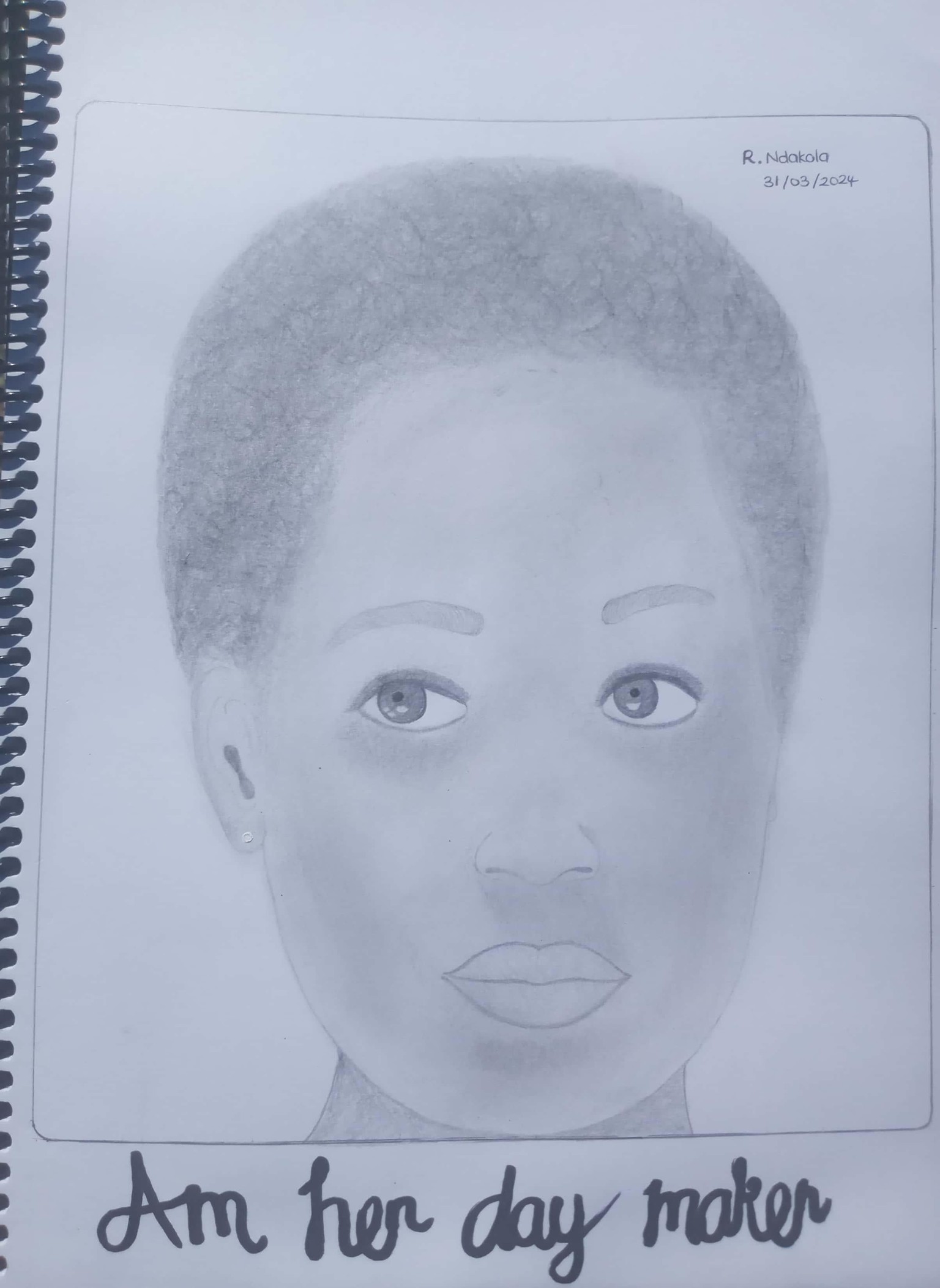 Graphite portraits - image 1 - student project