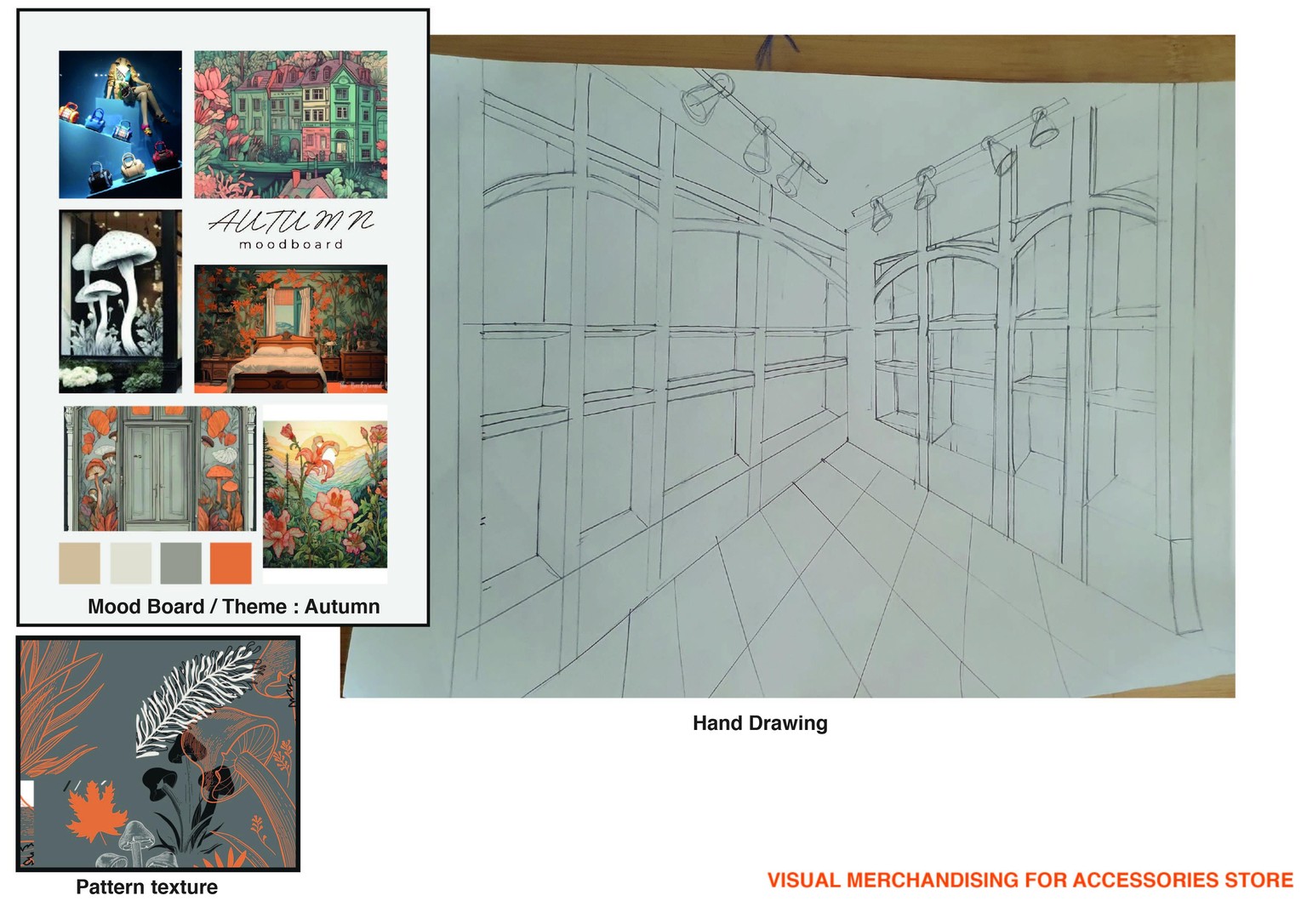visual merchandising for accessories store - image 1 - student project