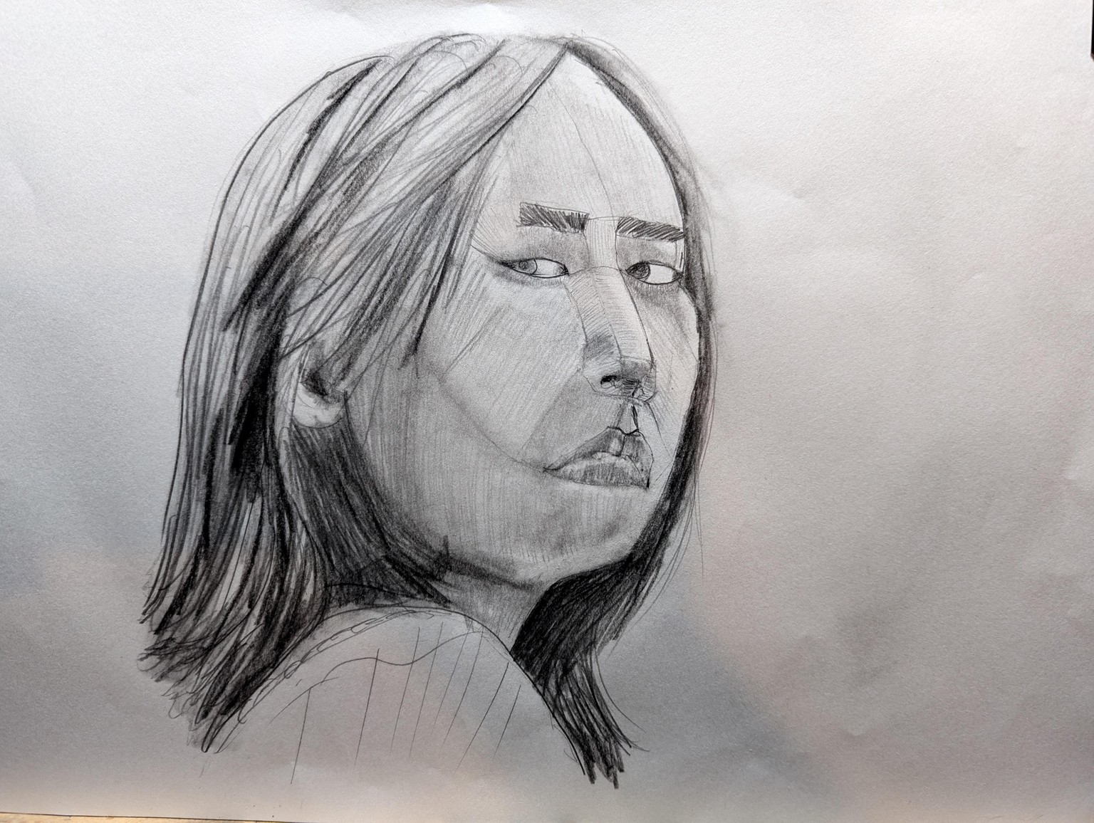Drawing a portrait part 2 - image 1 - student project