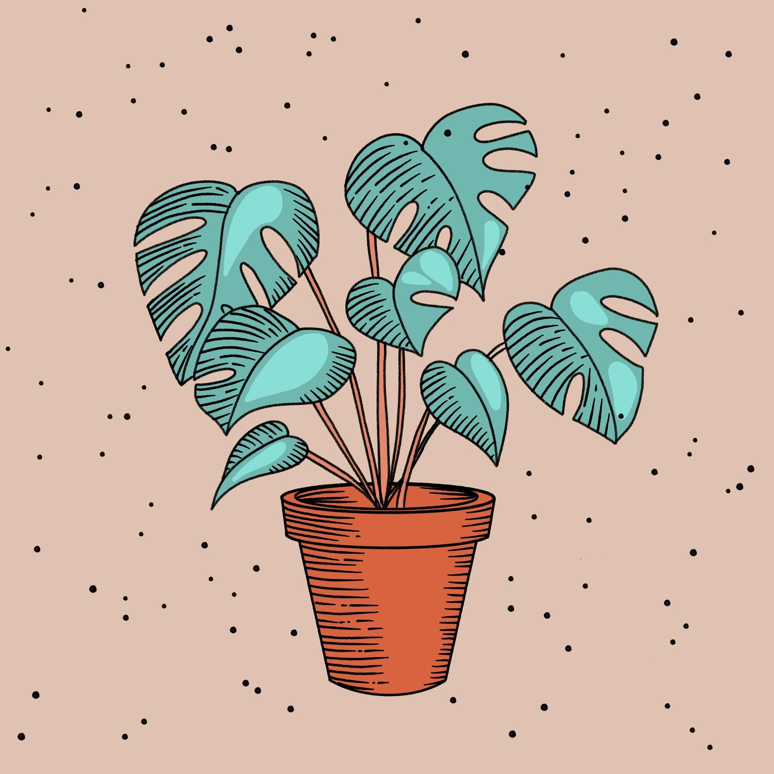 Monstera - image 1 - student project