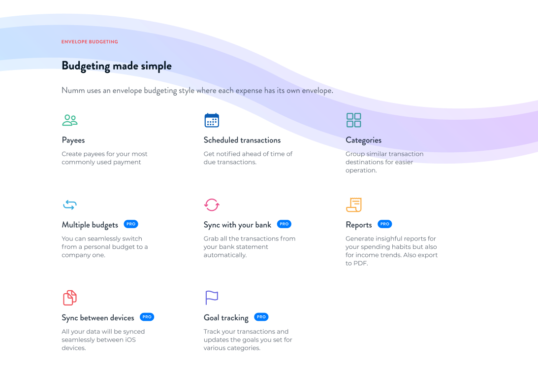 Designing with Figma - Landing Page for Mobile App - image 2 - student project