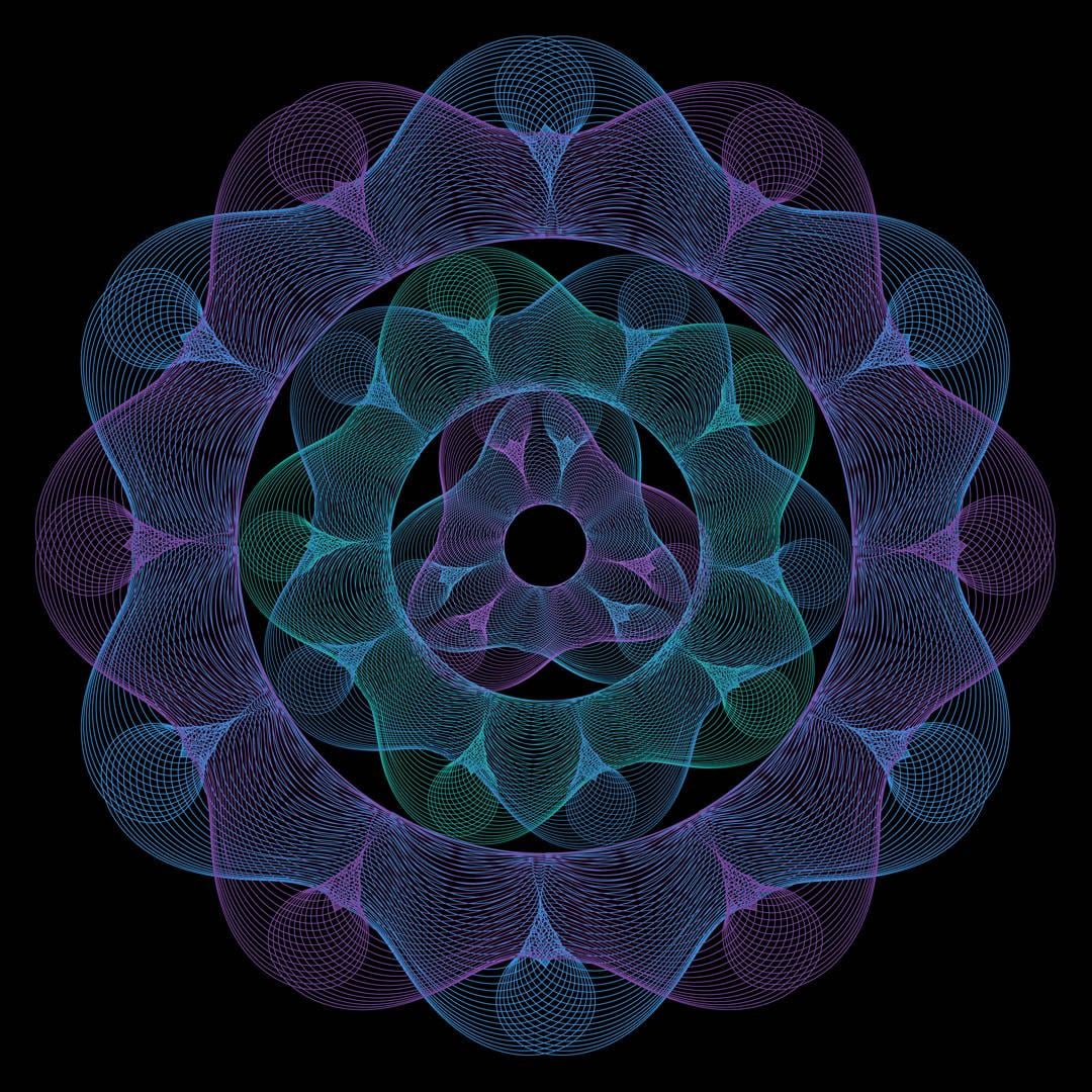Guilloche Experiments - image 3 - student project