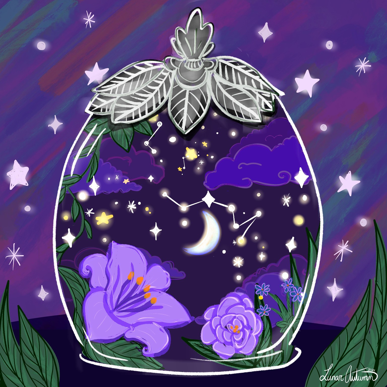 Starry Bottle - image 1 - student project