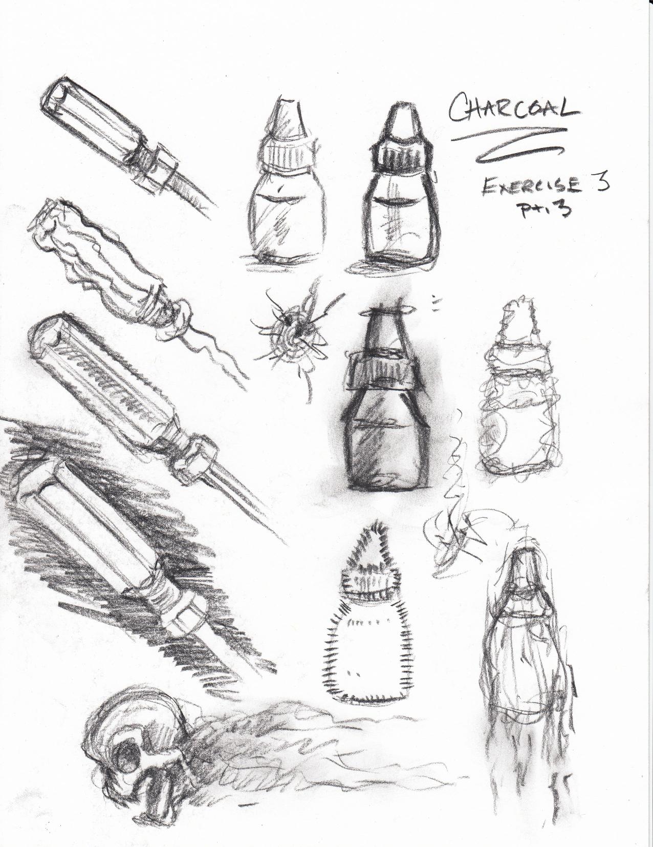 All Exercises - WIP - nsfw (croquis model drawing) - image 4 - student project