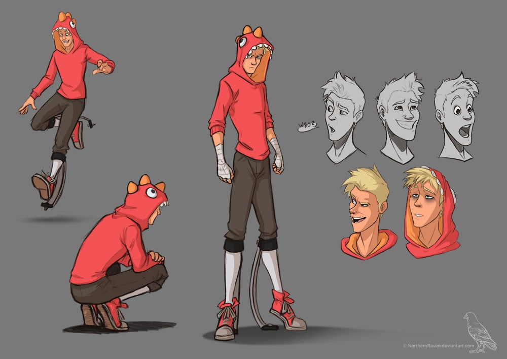 Character Design Challenge 1/3 - image 1 - student project