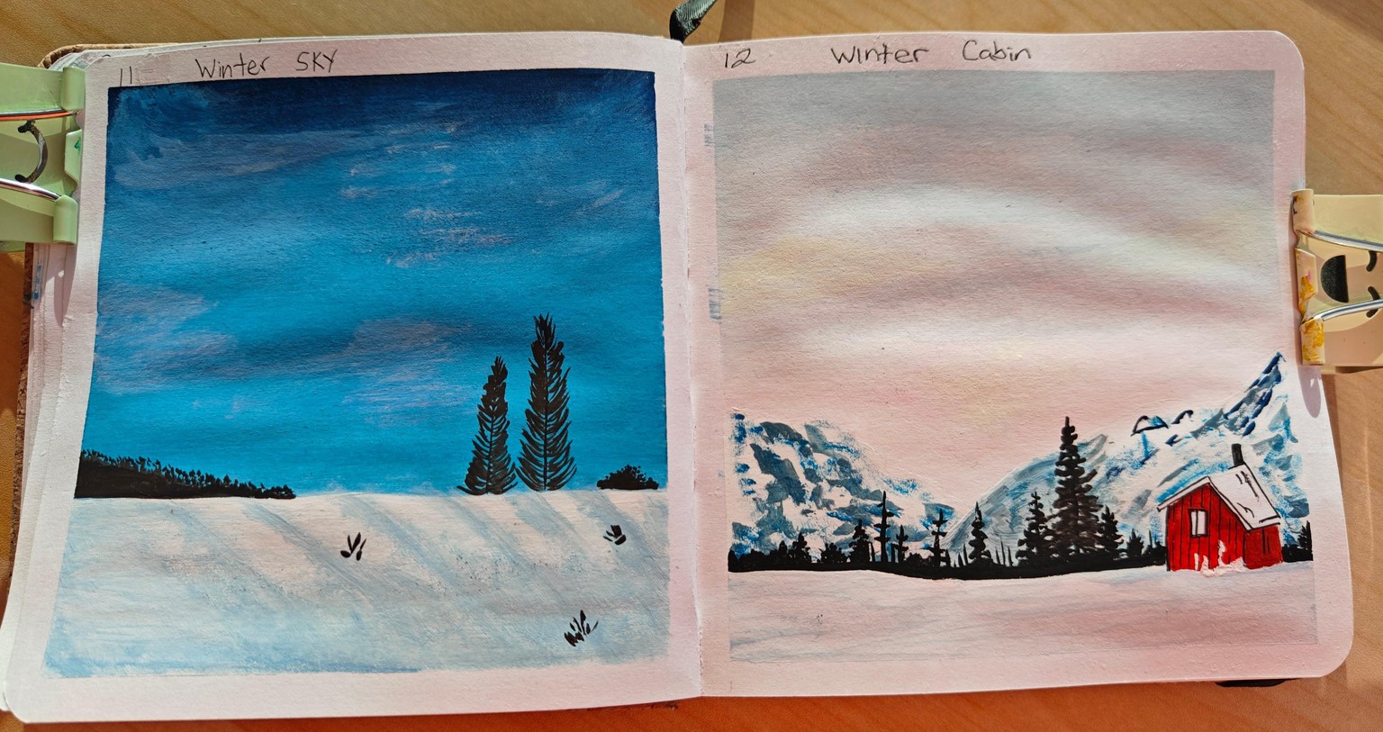 Gouache Landscapes - image 7 - student project