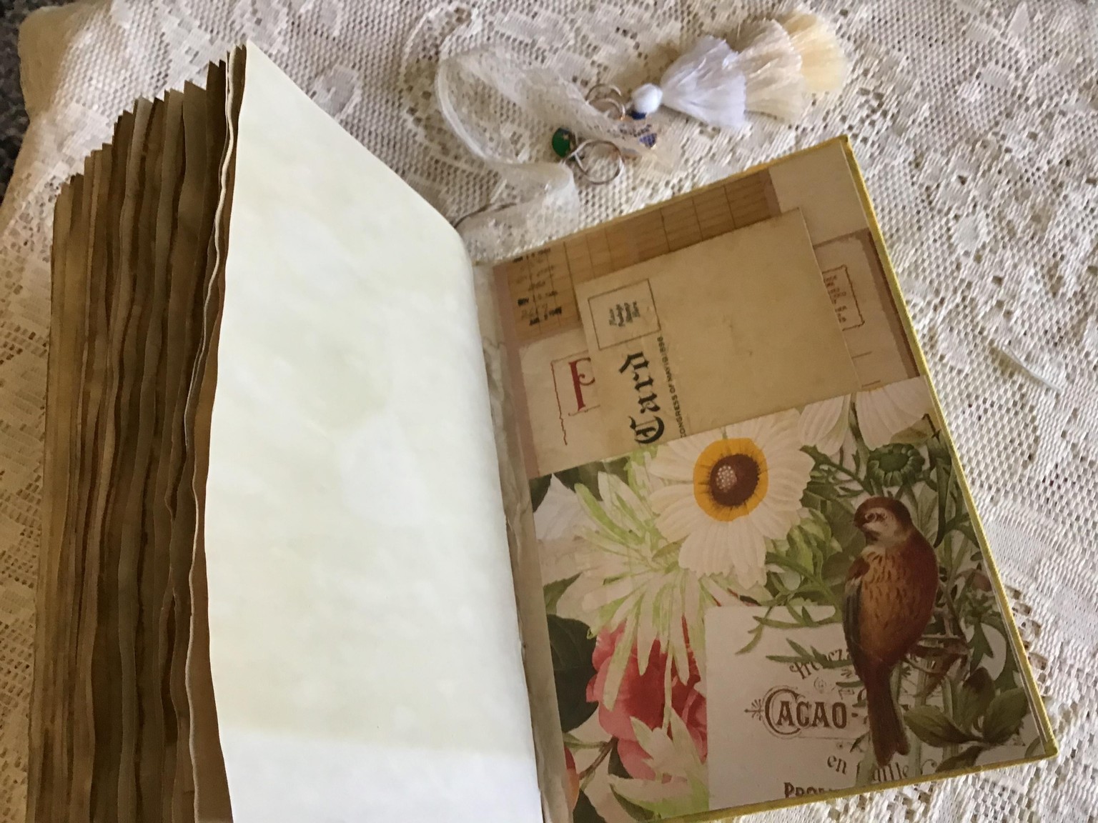 Vintage Book to Journal - image 2 - student project