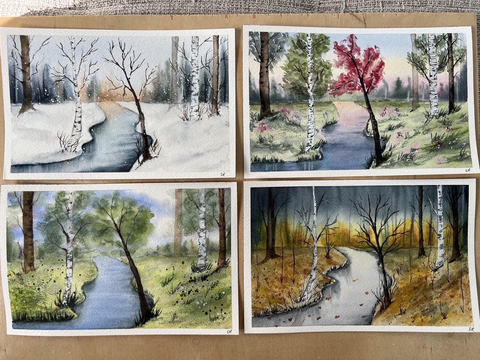 Four Seasons Landscape - image 5 - student project