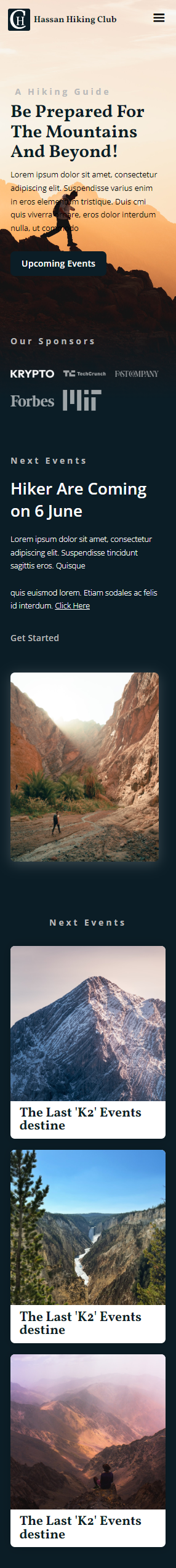 Hassan Hiking Club - image 3 - student project