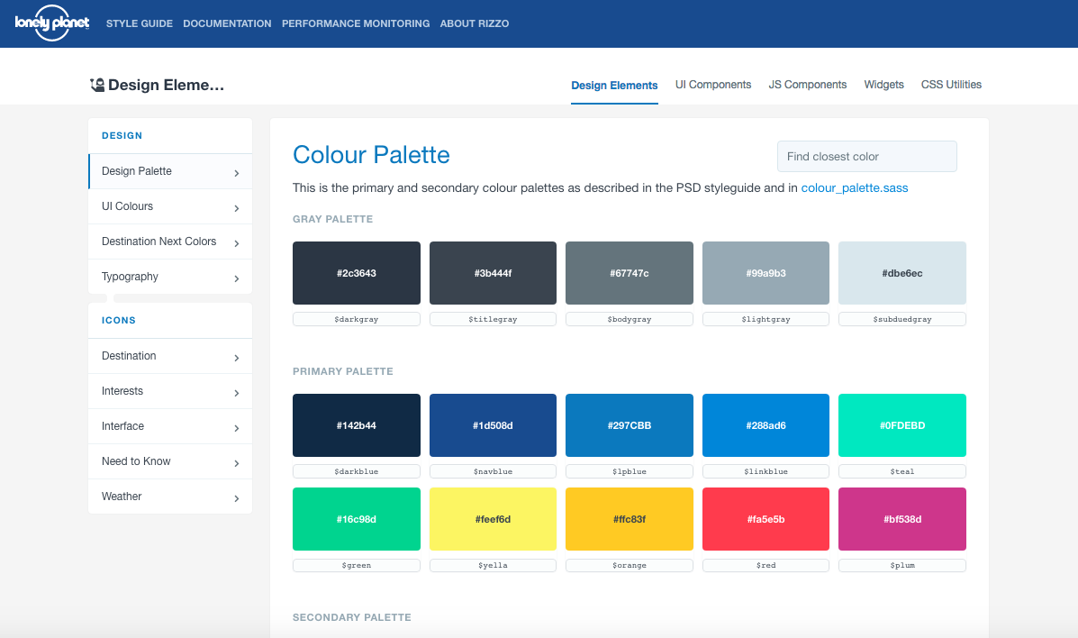 Design System Inspiration - image 2 - student project