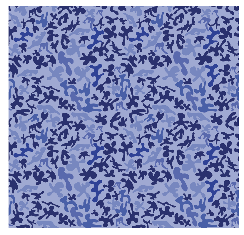 Camouflage Blue Lake - image 1 - student project