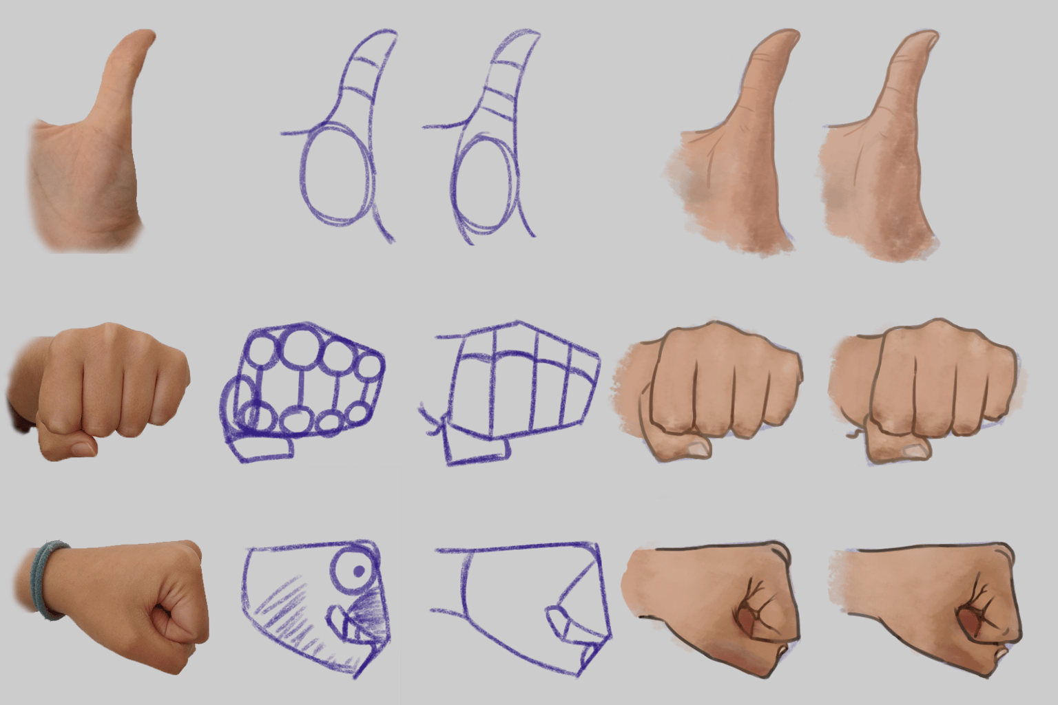 Hands from start to end - image 3 - student project