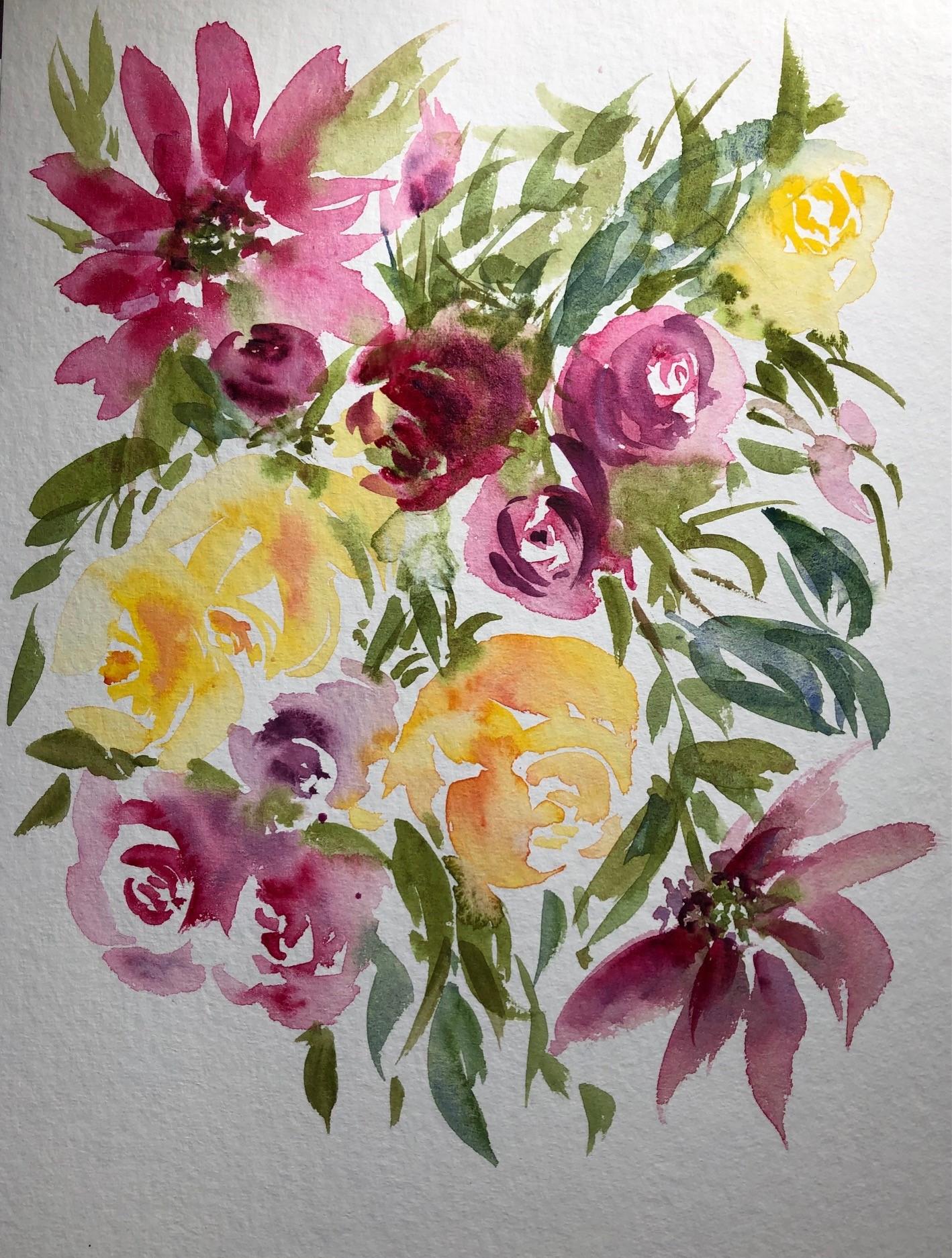Dreamy Florals - image 2 - student project
