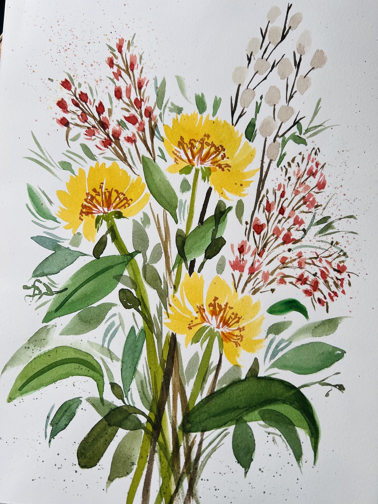 Wildflowers Bouquet - image 1 - student project