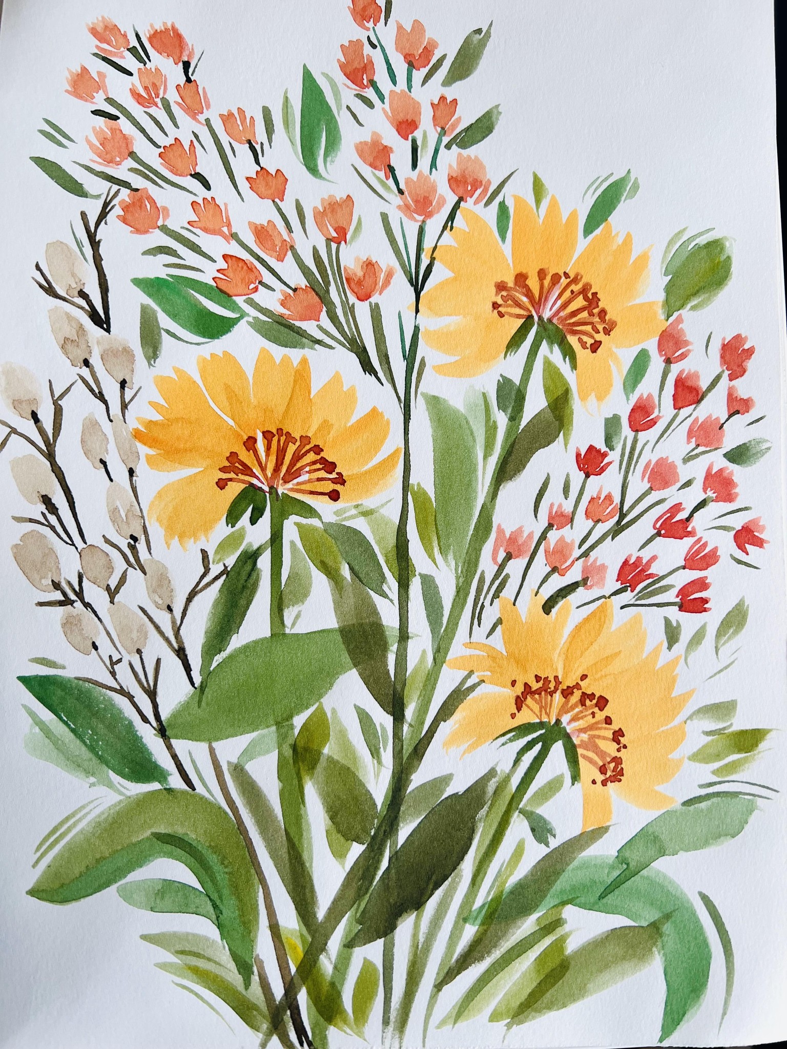 Wildflowers Bouquet - image 2 - student project