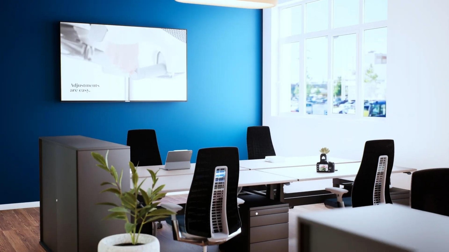 Cinematic Office Walkthrough - image 1 - student project