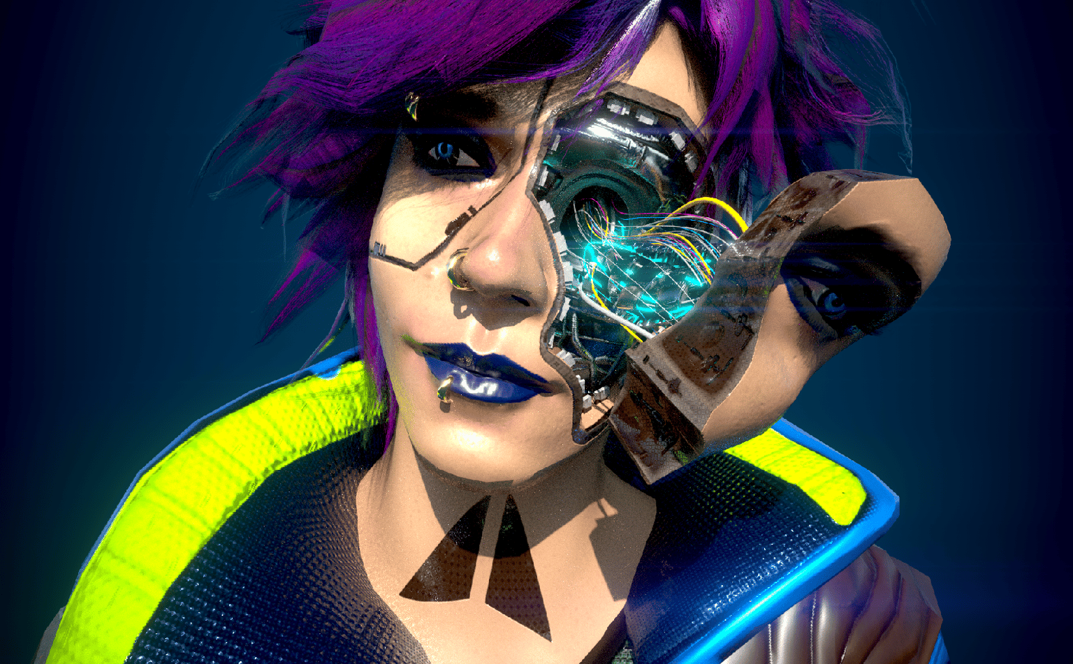 cyber girl - image 2 - student project