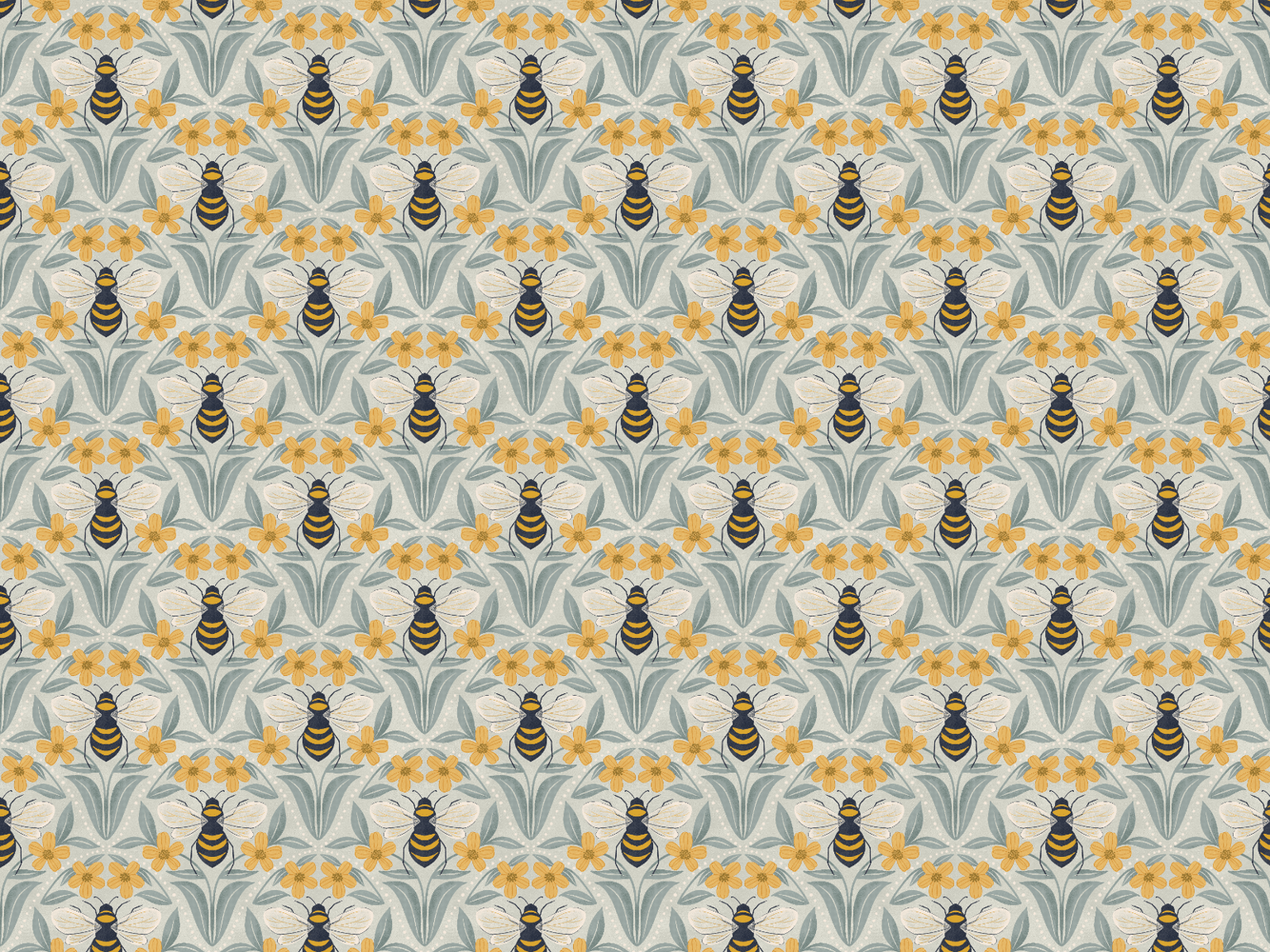 KPm - Bees from Mel Armstrong’s Symmetrical Moths - image 1 - student project