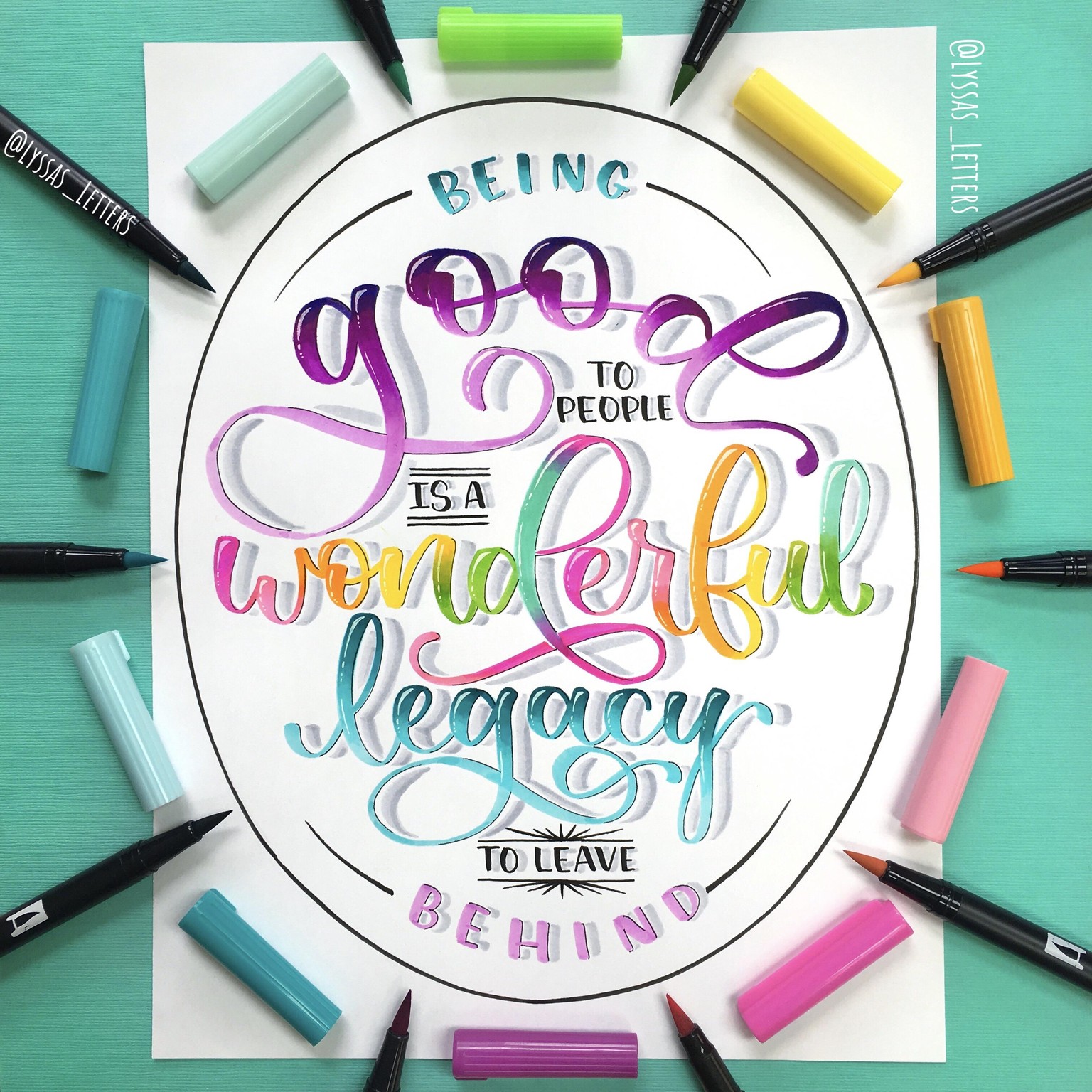 Sample Project: Font Practice & Artwork - image 4 - student project