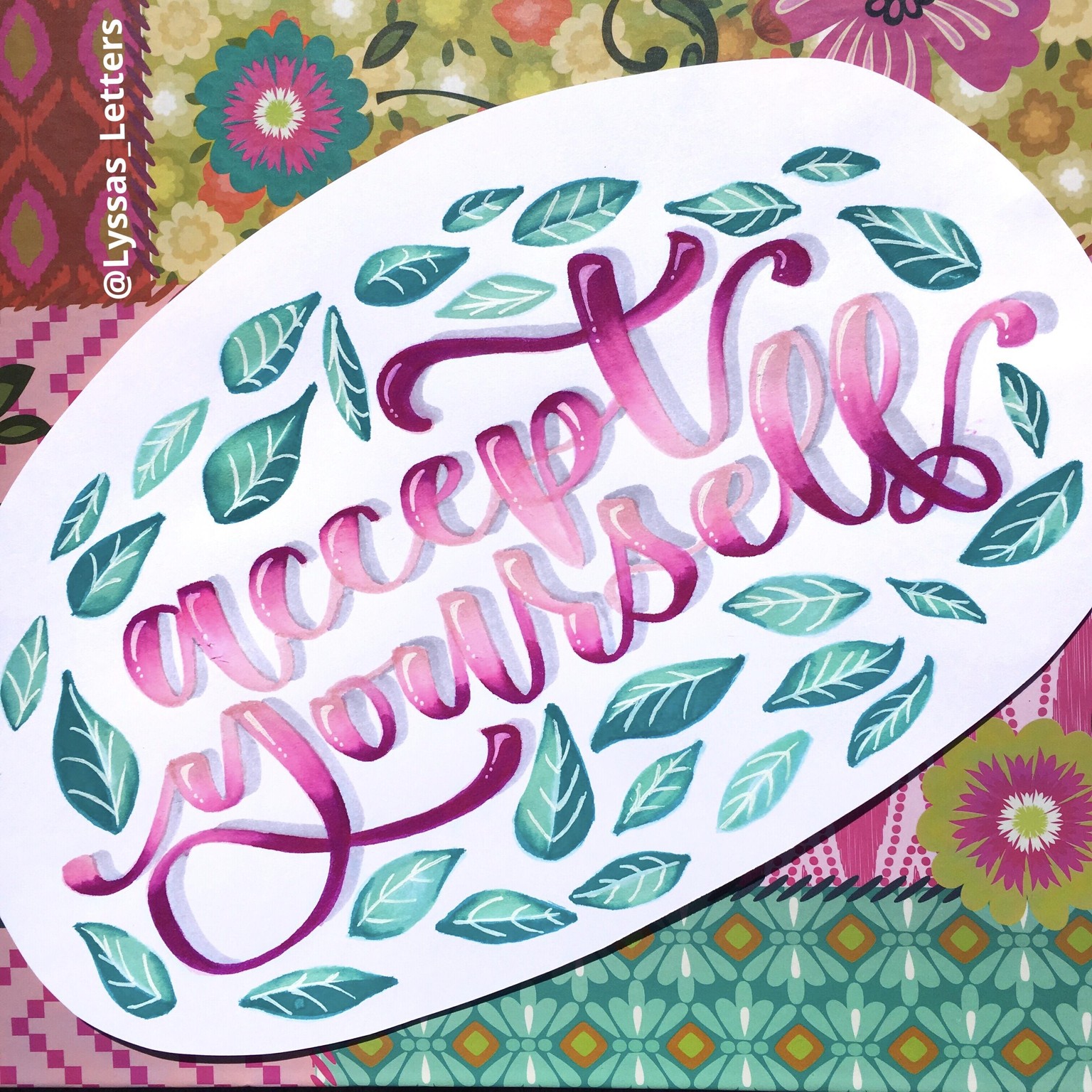 Sample Project: Font Practice & Artwork - image 1 - student project