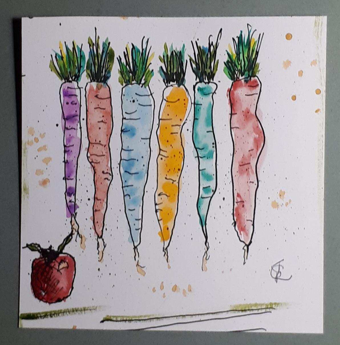 Heritage Carrots & Apple - image 1 - student project